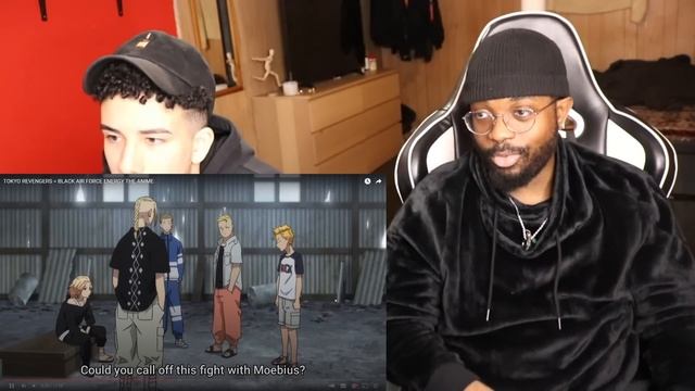 EVERYBODY IS A MENACE ?? | TOKYO REVENGERS = BLACK AIR FORCE ENERGY THE ANIME | REACTION!! смотреть онлайн