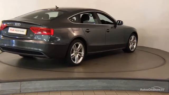 RV64LEJ AUDI A5 SPORTBACK TDI QUATTRO S LINE S/S GREY 2014, Nottingham Audi смотреть онлайн