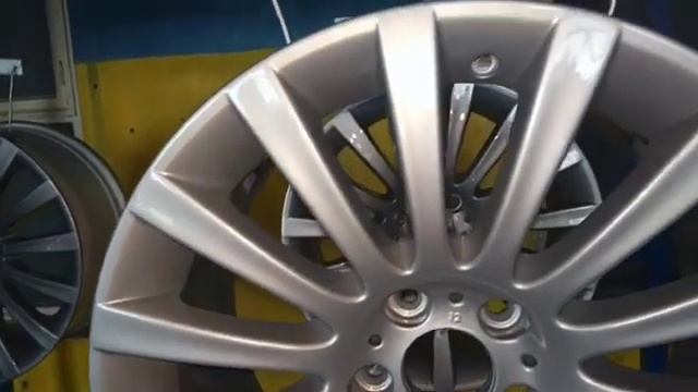 Покраска дисков и пескоструйная обработка (видео 038) смотреть онлайн