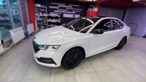 Автозапуск на Skoda Octavia A8