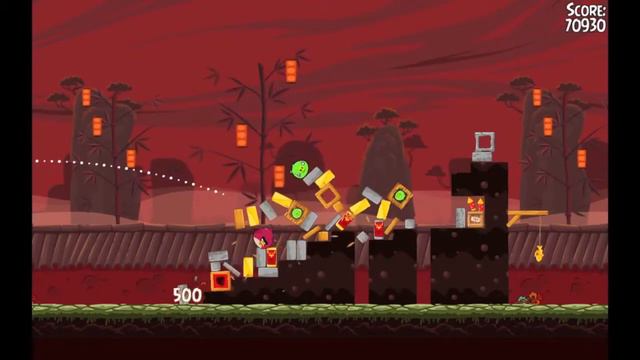 Angry birds seasons year of the dragon level 11 three stars смотреть онлайн