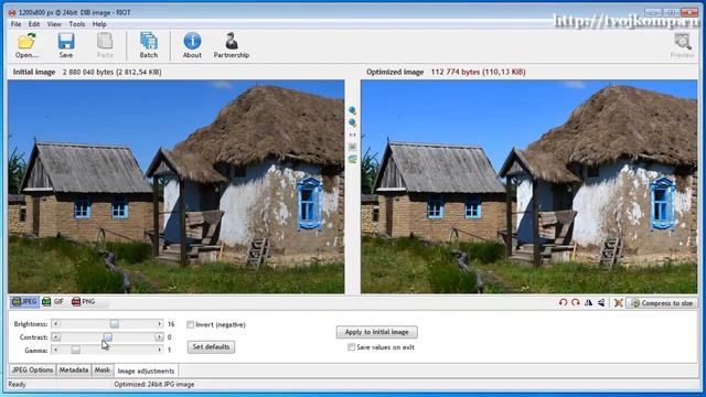 Сжимаем фотографии для веб смотреть онлайн
