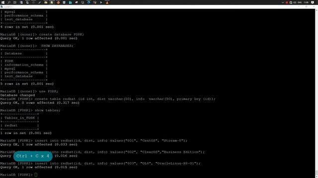 LFCS | Создание простой базы данных | MariaDB | Fedora 31 Server смотреть онлайн