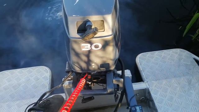 Yamaha 30 6j8 холодный запуск. смотреть онлайн