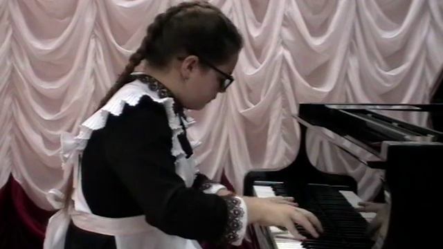 Нерушева Дарья Р. Глиэр "Листок из альбома" Фортепиано Чернянская РДШИ смотреть онлайн