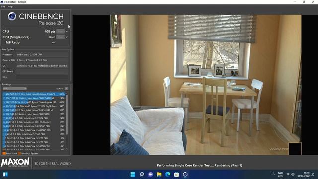 Every version of Cinebench EVER on intel core i3-2350M laptop CPU + HD3000 #benchmark #cinebench смотреть онлайн