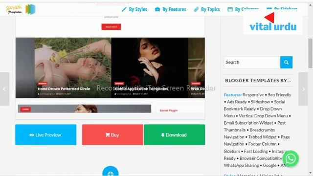 How to download and install Blogger theme | BloggerTemplate смотреть онлайн