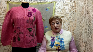 Фантазийный орнамент на тунисском полотне. Мастер-класс по вязанию крючком от О. С. Литвиной.