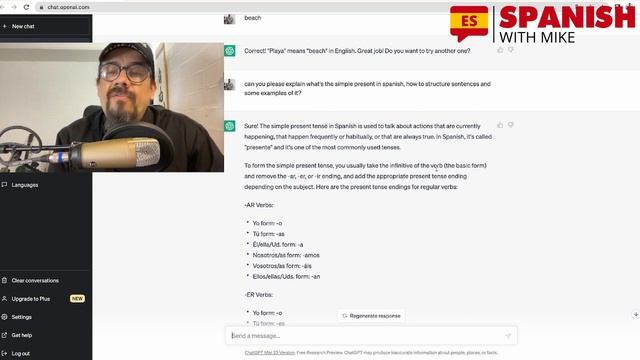 LEARN SPANISH WITH CHAT GPT смотреть онлайн