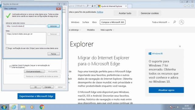 Como resolver erros do Conectividade Social ICP no Windows 7 смотреть онлайн