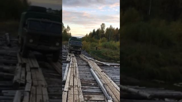Мост не выдержал #автослесарь #рыбалка #бездорожье #пермскийкрай #хариус смотреть онлайн