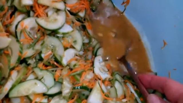 Заготовки на зиму. Вкусный салат. Огурцы по-корейски смотреть онлайн