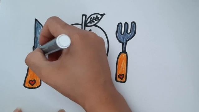 Bolalar uchun mevalar rasm chizish/Drawing Fruits for children/Рисование Фруктов для детей смотреть онлайн