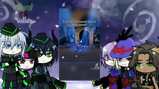 twisted wonderland react to yuu as furina смотреть онлайн