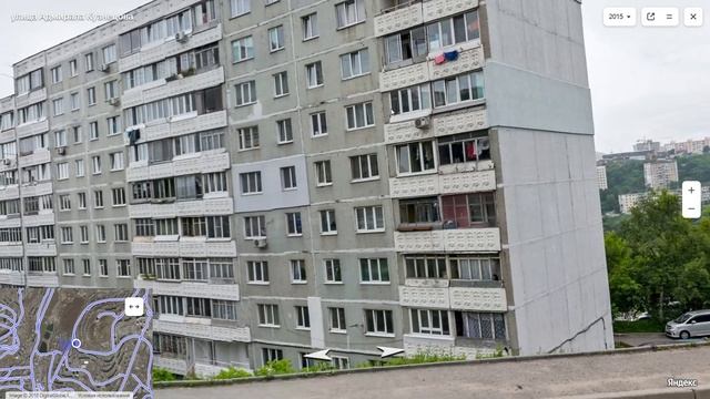 Типичный спальный район Владивосток на Яндекс картах. Хотели бы вы туда переехать? смотреть онлайн