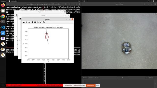 LQR and Extended Kalman Filter for Differential Mobile Robot смотреть онлайн