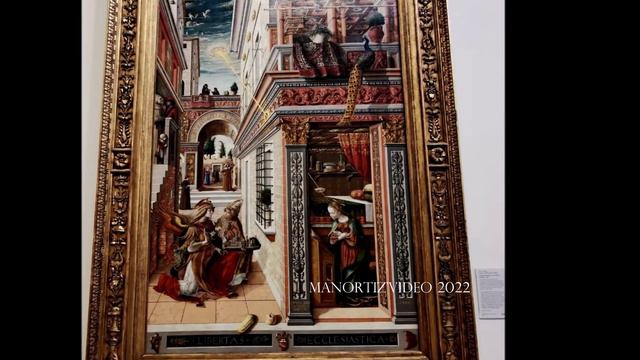 CARLO CRIVELLI, The Annunciation, with Saint Emidius, The National Gallery, London by manortiz смотреть онлайн