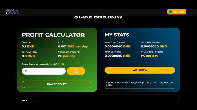 MOVESTAKE СТЕЙКИНГ ПЛАТФОРМЫ С ДОХОДНОСТЬЮ 1 4% В ДЕНЬ! смотреть онлайн