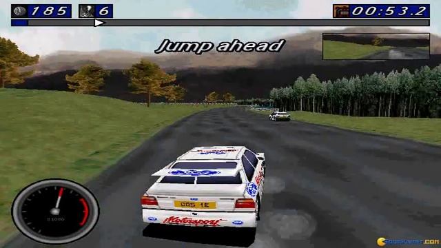 Network Q RAC Rally Championship gameplay (PC Game, 1996) смотреть онлайн