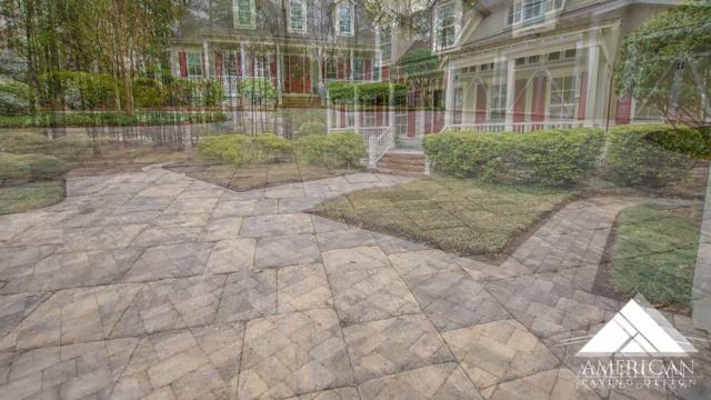 White & Grey Paver Driveway Ideas смотреть онлайн