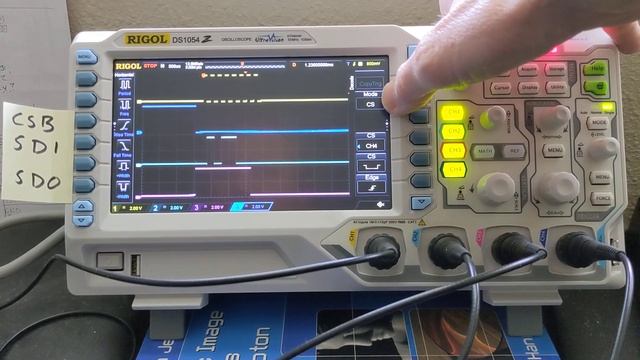 Decoding SPI with the Rigol DS1054z Oscilloscope, With Commentary From The Cat. смотреть онлайн