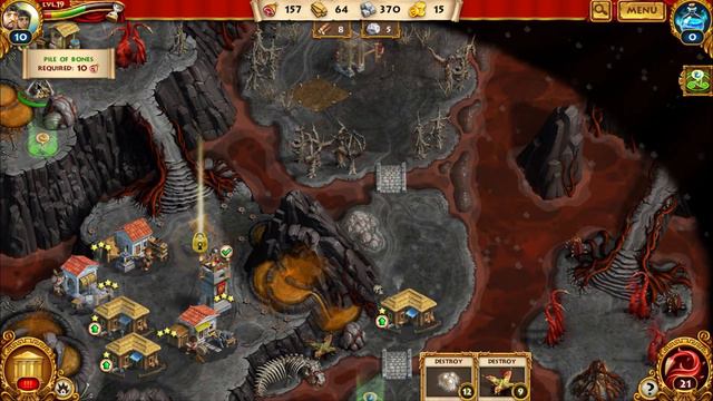 Roman Adventures Britons Season 2 level 19 hard mode смотреть онлайн