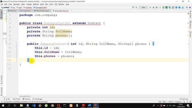 Видеоурок 13. interface смотреть онлайн