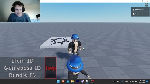 Buying Blue Top Hat With White Band! смотреть онлайн