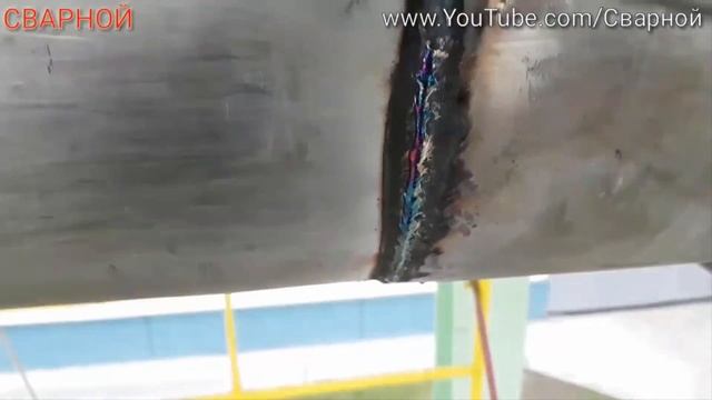 СВАРКА ТРУБОПРОВОДА ИЗ НЕРЖАВЕЙКИ смотреть онлайн