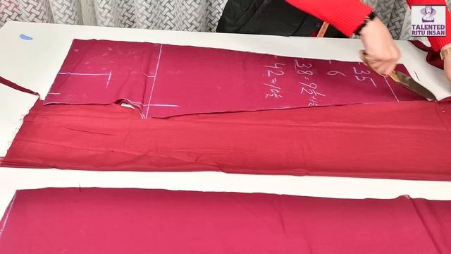 Straight Plazo Pant Cutting and Stitching Very Easy Method ? смотреть онлайн