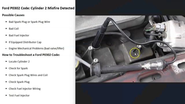 Causes And Fixes Ford P0302 Code: Cylinder 2 Misfire Detected