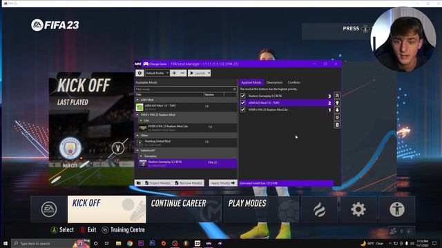 How To Install FIFERS FIFA 23 REALISM MOD LITE & ESIM MOD AIO!