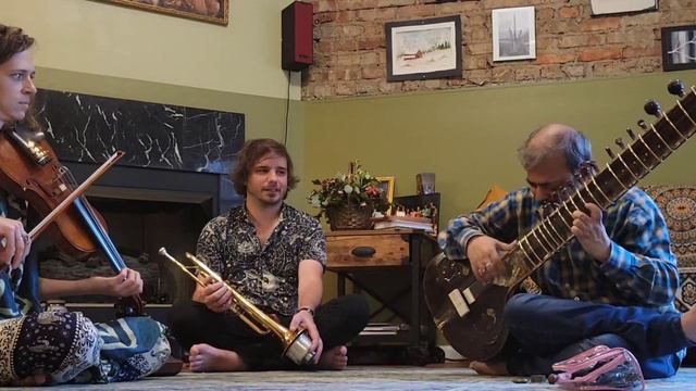 Raag Jog Sitar, Violin And Trumpet