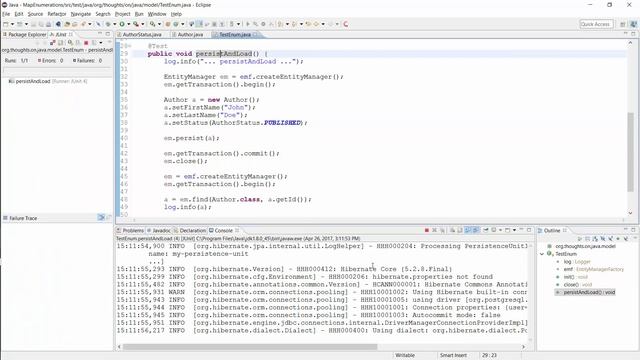 Hibernate Tip: How to map an Enum to a database column смотреть онлайн