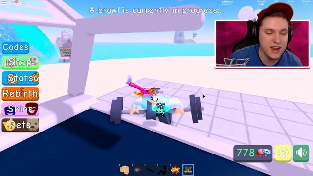 6 SECRET CODES MADE ME STRONGEST IN WEIGHT LIFTING SIMULATOR 4! Roblox смотреть онлайн