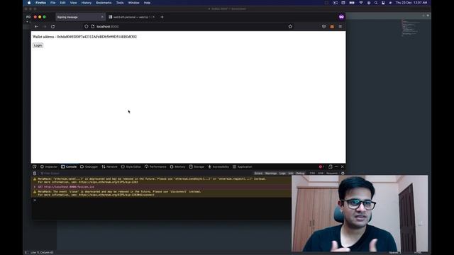 Authenticate users via Ethereum wallet/MetaMask by signing message смотреть онлайн
