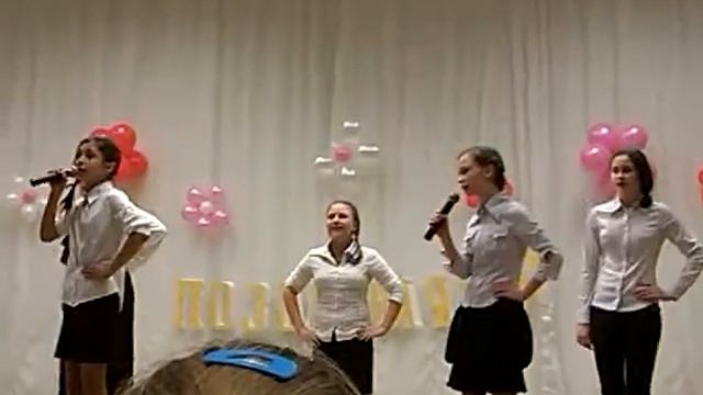7 "В" Праздник в честь 23 февраля.Песня "Катюша" смотреть онлайн
