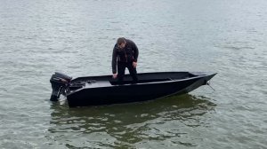 Лодка из ПНД Киммерия 400R.