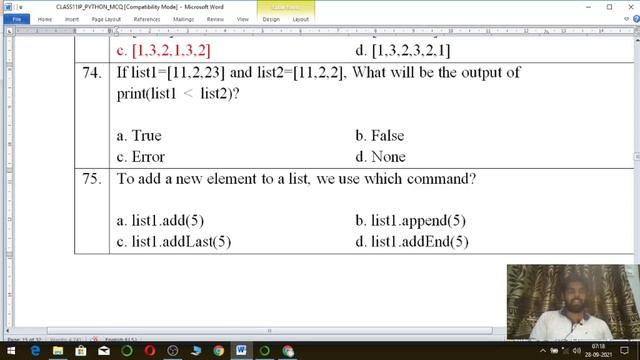 CLASS 11 IP UNIT 2 INTRODUCTION TO PYTHON | MCQ'S | PDF | NOTES | TERM 1 | CBSE | SESSION 2021-22 смотреть онлайн