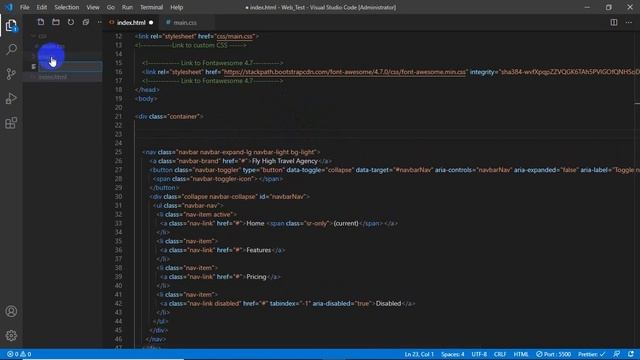 Part9 Web Fundamental Bootstrap Nav смотреть онлайн