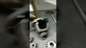 Блокировка дифференциала на мини трактор