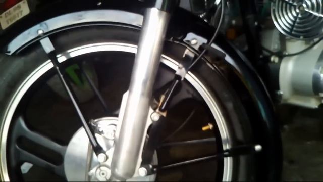 Royal Enfield Classic Electra Bullet front shocker problem смотреть онлайн