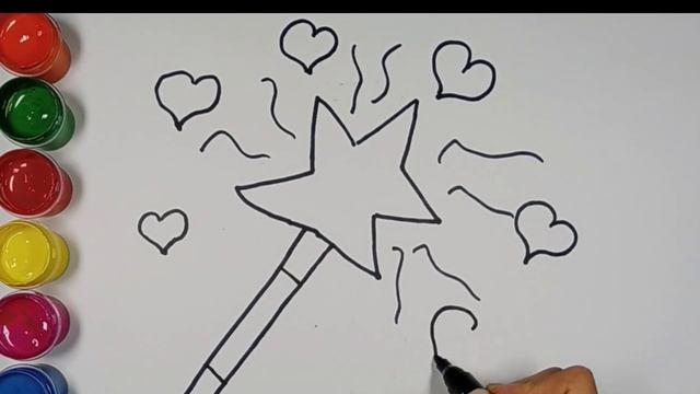 Draw a star for kids Bolalar uchun yulduz rasmni chizish Нарисовать звезду для детей смотреть онлайн
