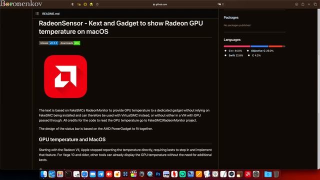 RADEON GADGET.APP | RADEONSENSOR.KEXT | SMCRADEONGPU.KEXT | HACKINTOSH! - ALEXEY BORONENKOV | 4K смотреть онлайн