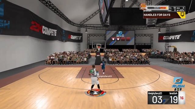How To Dominate Rush 1v1 With Point Power Forward Build смотреть онлайн