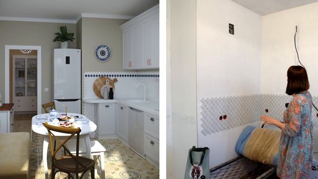 Дизайн интерьера двухкомнатной квартиры. Обзор проекта и ремонта. смотреть онлайн