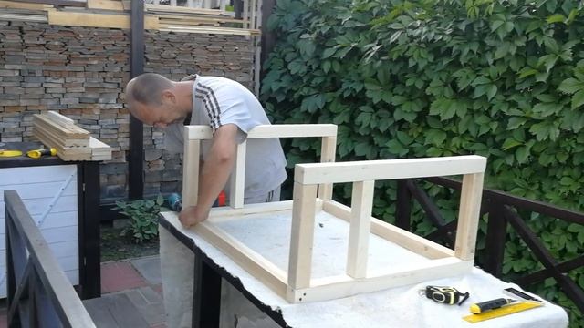 Письменный стол из дерева своими руками. смотреть онлайн