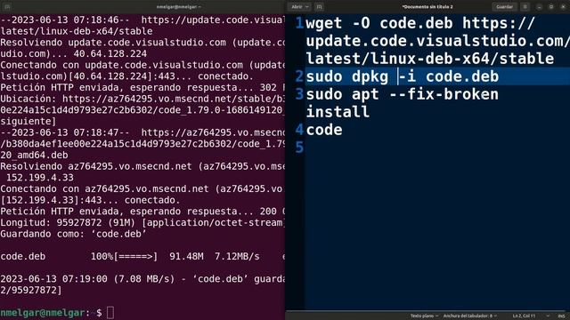 1.2.2 Instalar VS Code en Linux | Aprende Python desde 0 смотреть онлайн