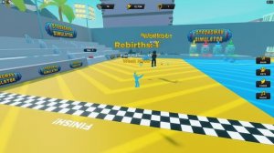 Был КАЧКОМ стал НУБОМ! Симулятор КАЧКА в Роблокс! Strongman Simulator ROBLOX