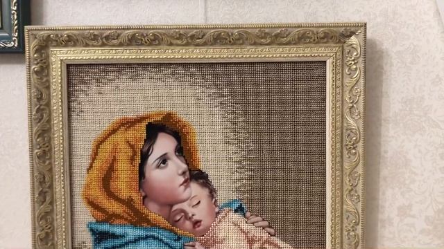 421. Перевешивание картин и обзор работы «Странствующая Мадонна», вернувшейся из багетной мастерско смотреть онлайн